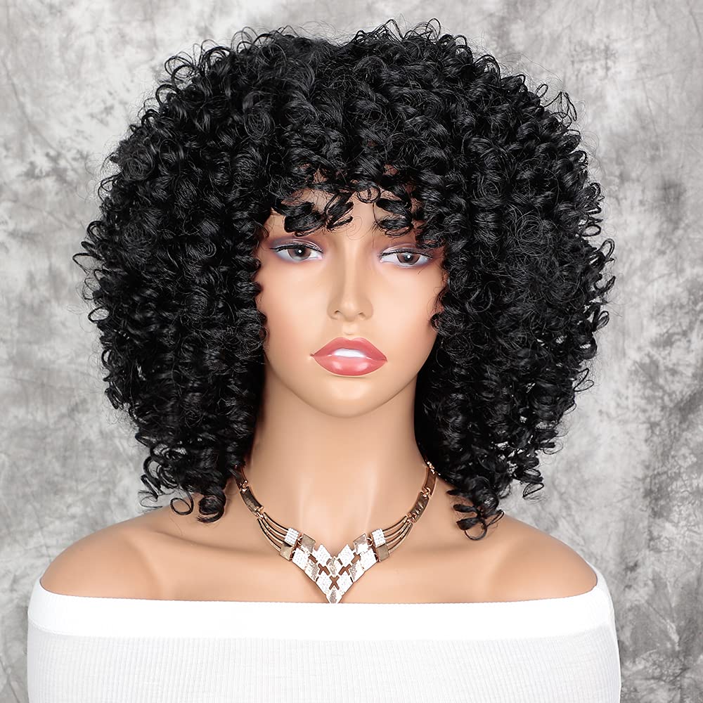 How To Style Huge Crimped Hair with a Synthetic Wig 