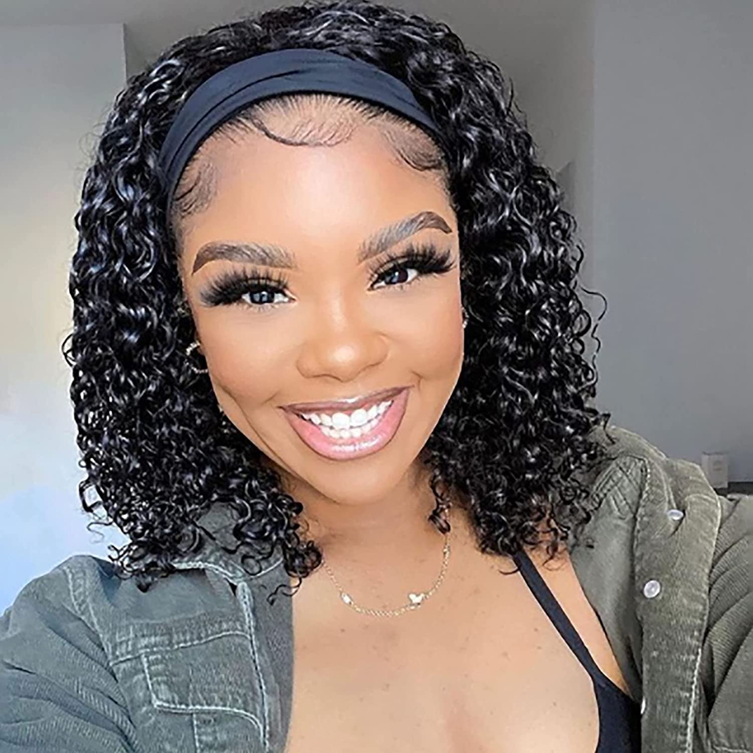 Half wigs for black on sale women