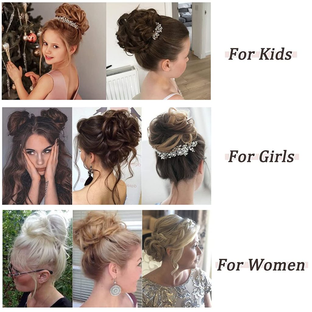 Messy Bun Hair Piece 100 Human Hair Messy Rose Bun Hair Buns Hair