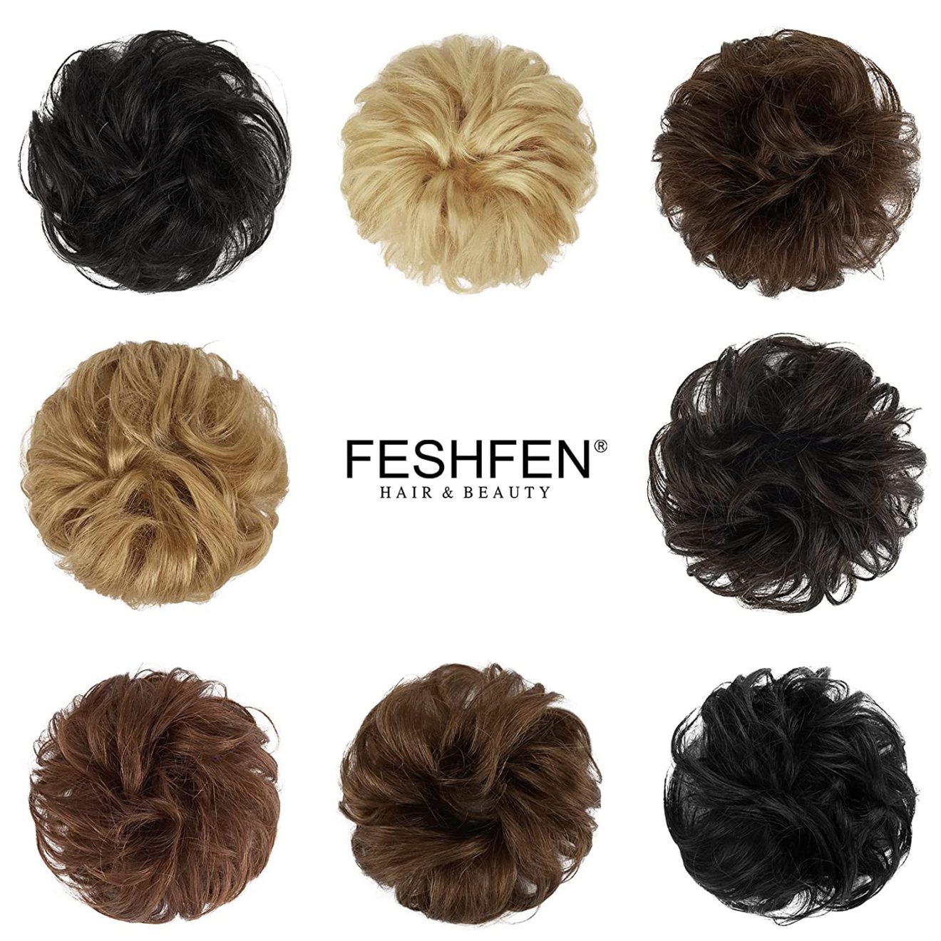 Human Hair Messy Buns, 100 Human Hair Bun Hair Piece Real Human Hair