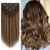 T4/27AP4# P-Balayage Chestnut Brown Mixed Ash Blonde