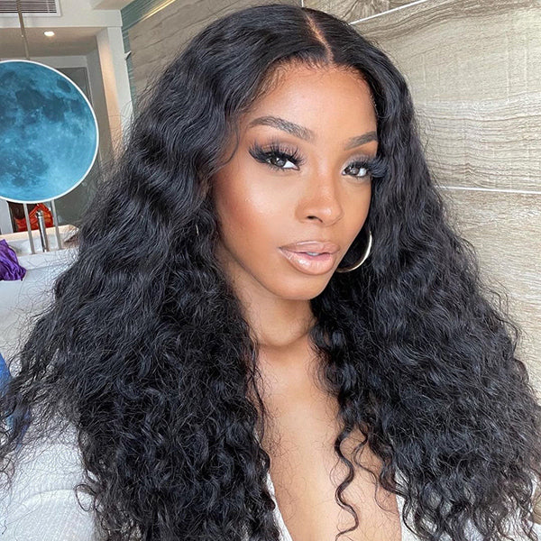 Invisible Smallest Knots Water Wave 13X4 HD Lace Front Wig – Idnhair