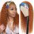 #350 Giner Orange Curly Wig
