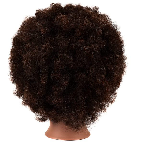 African Mannequin Head With 100% Human Hair Mannequin Head Curly  Cosmetology Manican Mannequins Heads With Stand For Display Practice  Braiding Styling Training Head Hair Styling