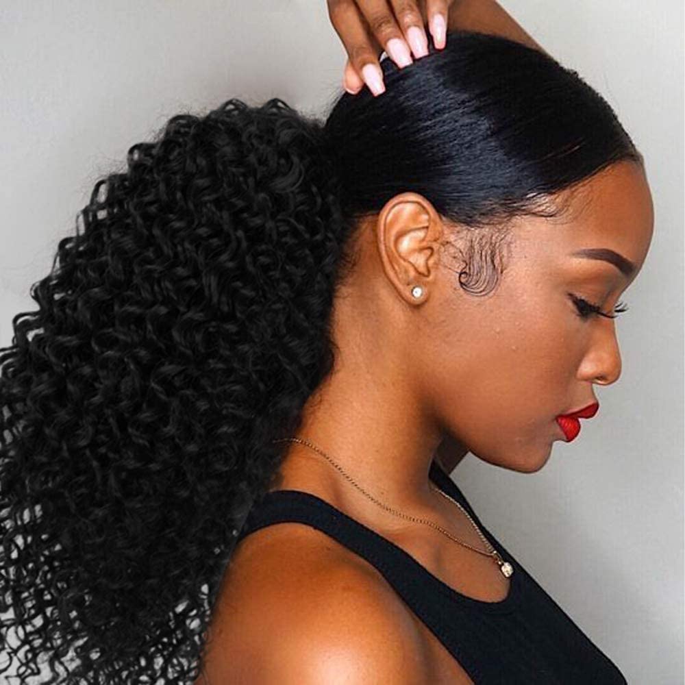 Ponytail extension cord top
