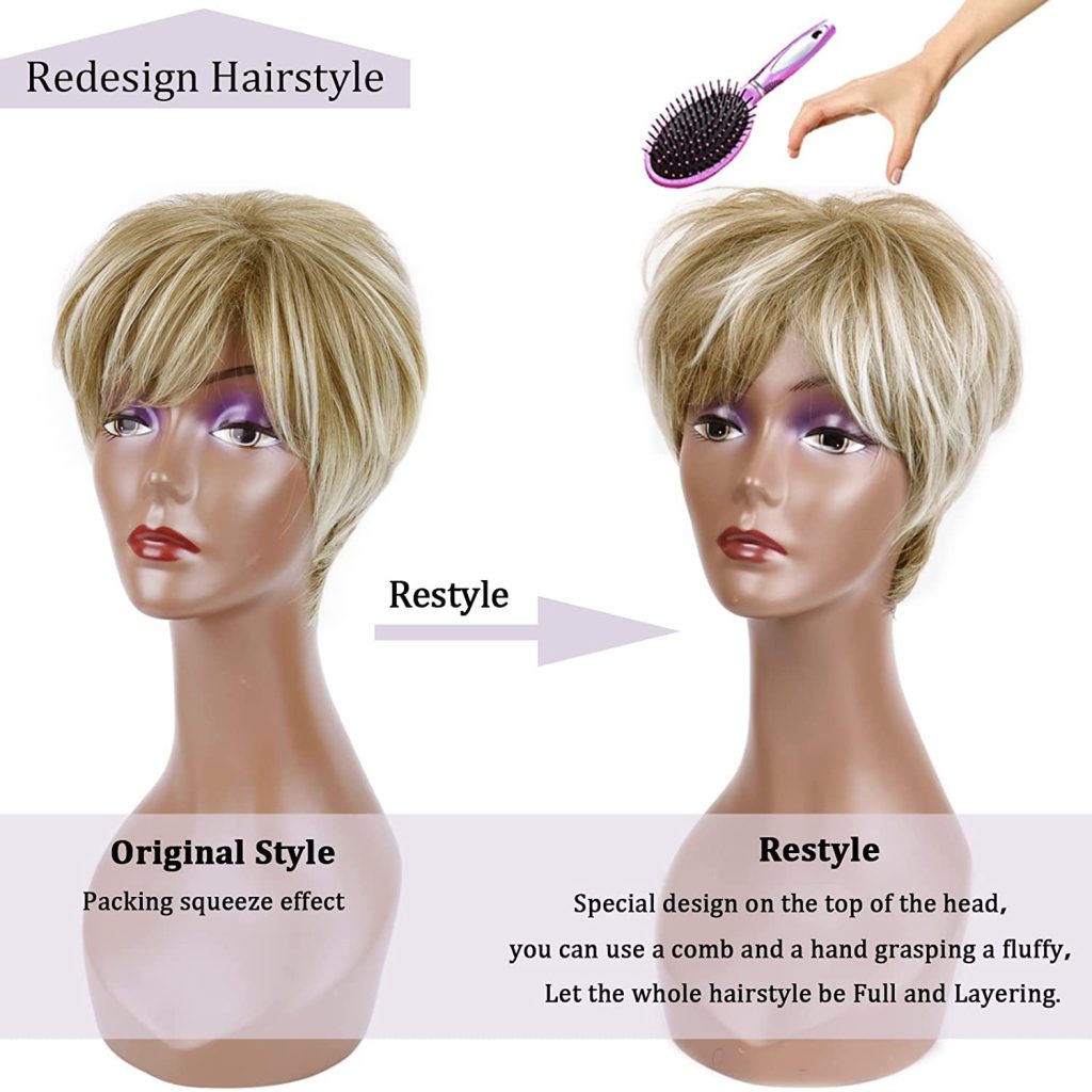 Stylish Layered Pixie Wig