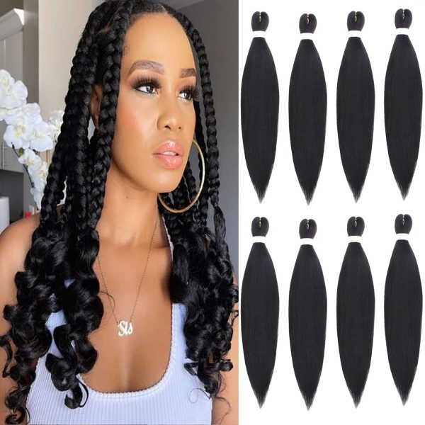 Pre-Stretched 22 Inches Synthetic Braiding Hair Extensions 22/1P / T30