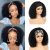 (Afro kinky curly headband wigs)
