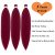Burgundy Braiding Hair 3 Packs