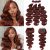 Copper Red bundles with Closure