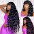 Loose wave wig with bangs