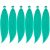 Mint Green Braiding Hair 6 Packs