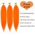 Orange Braiding Hair 3 Packs