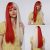 Red/white wigs with bangs