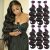 body wave 3 bundles(Natural black)