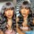 body wave wig with bangs